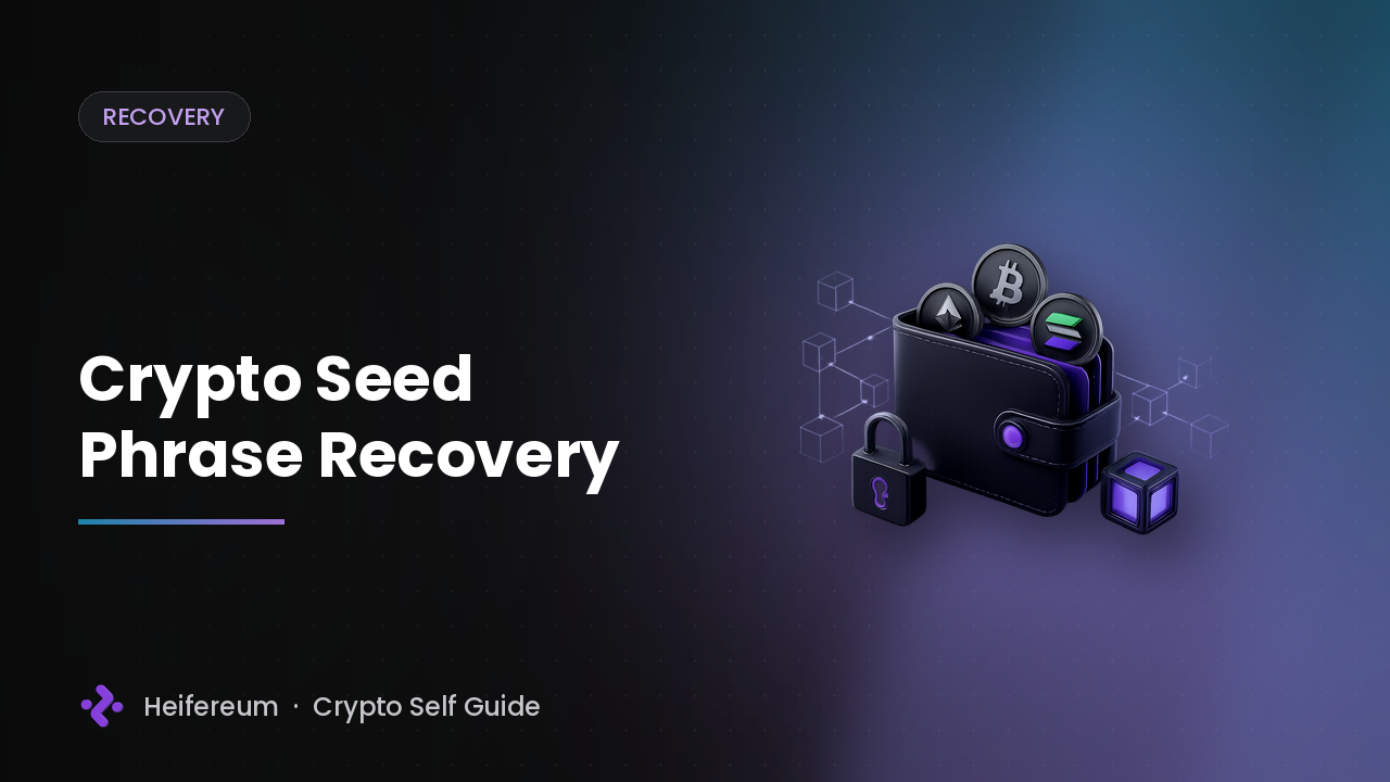 Crypto Seed Phrase Recovery